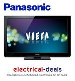 View Item Panasonic Viera TX-P42UT30B 42" Plasma TV with Freeview HD 3D Ready Television Full HD